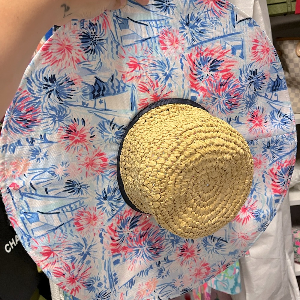 Lilly Pulitzer summer hat